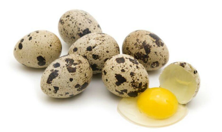 Quail eggs for power
