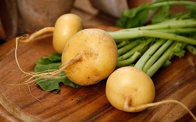 turnips to increase power
