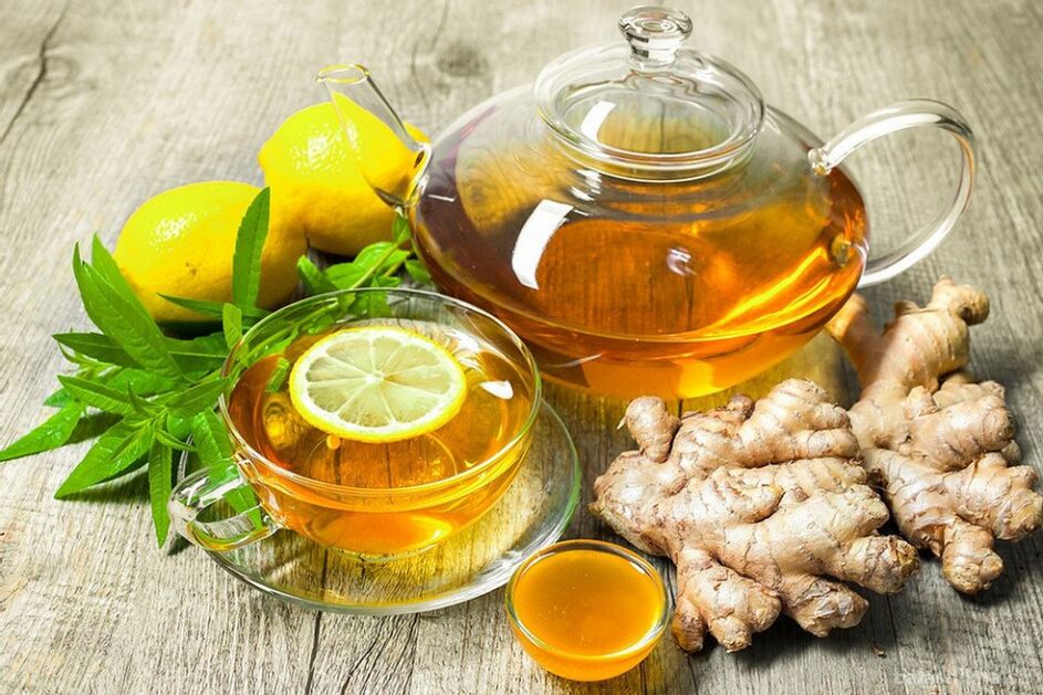 ginger tea for potency